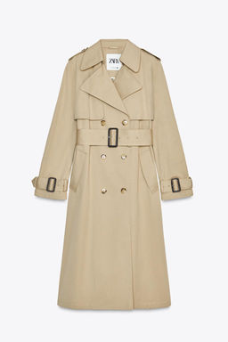 WATER-REPELLENT TRENCH COAT, ZW COLLECTION - Zara фото 5