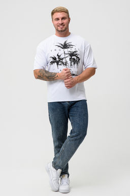 Футболка мужская 8507/1 оверсайз