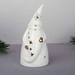 Фигурка Дед мороз с подсветкой 13 см / YZ5549 /уп 6/108/Новый год - Галеонтрейд фото 2