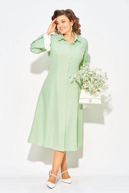 Платье Liliana 1508 фисташка  фото 5