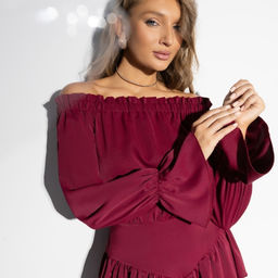 Платье из дубайского шёлка, Искра Женственности (страсть) - Charutti фото 3