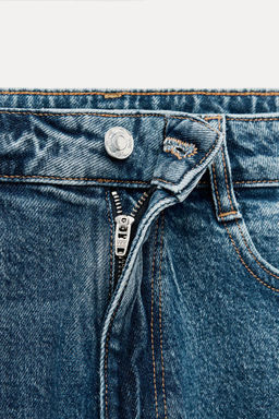 Z1975 HIGH-WAIST SLIM MOM LEG JEANS - Zara фото 6