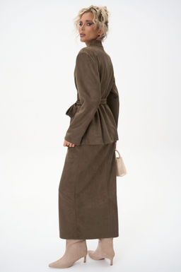 Юбка Майли (оливковый) - Эльза фото 10