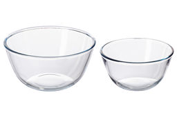 Набор 2 салатников 1050 мл, 2,1 л Crystal glass, стекло - Elan gallery фото 7