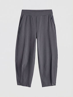 Beli Lastikli Dokulu Kad?n Pantolon