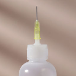 Бутылочка с иглой, со шкалой деления, 50 мл, прозрачная