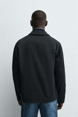 TWILL TEXTURED OVERSHIRT - Zara фото 3