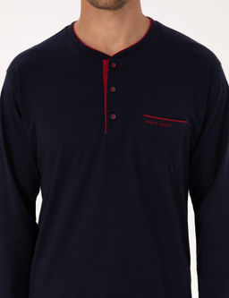 Lacivert Pijama Tak_m_ & __ _ama__r Seti - Pierre cardin фото 7