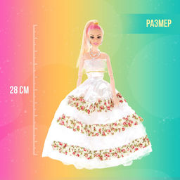 Кукла-модель шарнирная Анна в пышном платье, МИКС - Simaland фото 2