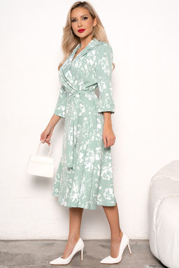 Платье Марта (мята/белый) Р11-1189/8 - Николь фото 6