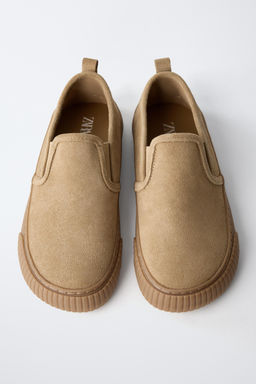 BAREFOOT LEATHER SNEAKERS - Zara фото 18