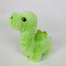 Мягкая игрушка брелок Динозаврик пушистый в ассортименте - Storyland фото 8