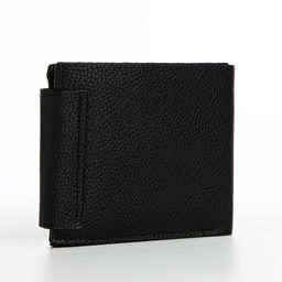 Портмоне мужское на магнитах, отдел для купюр, для карт, для монет, цвет чёрный - Simaland фото 2