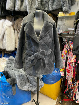 Шуба женская из искусственного меха