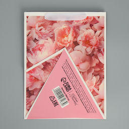 Пакет для цветов треугольный Расцветай, 23,5 30 20,5 см - Дарите счастье фото 13