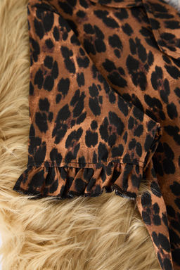 Trendyolmilla Mint %100 Pamuklu F?rf?r Detayl? Orme Pijama Tak?m? THMSS24PT00223 фото 25