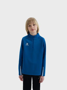 Детская олимпийка KELME Childrens Pullover (plus Fleece) Blue