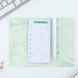 Подарочный набор, планинг-стикеры 30 л, ручка пластик Верь в себя