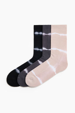 Pack de 3 calcetines tie-dye
