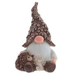 Фигурка декоративная "Гном", L10 W7,5 H15 см, 2в.
