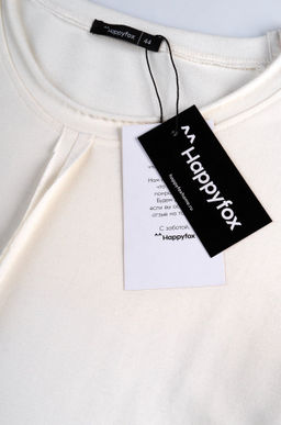 Женский лонгслив оверсайз из футера двухнитки Happyfox  фото 8
