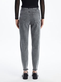 Mom Fit Kad?n Jean Pantolon