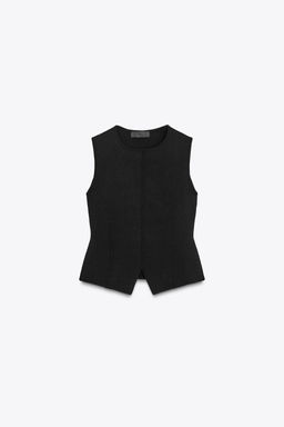 PEPLUM KNIT TOP - Zara фото 7
