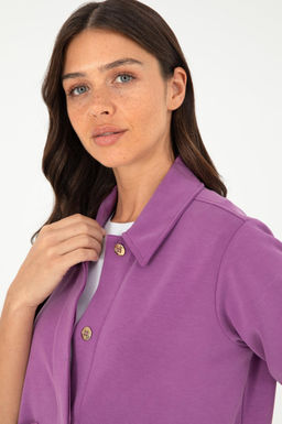 U. S. Polo Assn / Женский фиолетовый свитшот - U.s. polo assn фото 2