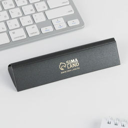 Ручка шариковая, в подарочном футляре, металл, синяя паста Лучшему мужчине - Artfox фото 5