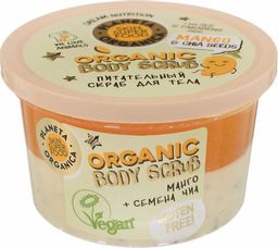 Скраб для тела Питательный Mango & chia seeds, 250 мл Seed / Skin Super Food / Planeta Organica