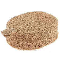 Мочалка банная Спонж 15х11см, хлопок, с поролоном, Eco-Price (Россия) - Домашняя мода фото 12