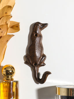 Крючок декоративный чугун "Охотничья собака" 4,8х13,5х3,5 см