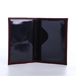 Обложка для паспорта, цвет бордовый - Simaland фото 3
