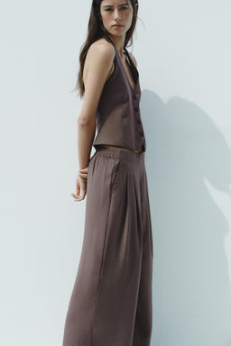 PALAZZO TROUSERS - Zara фото 4