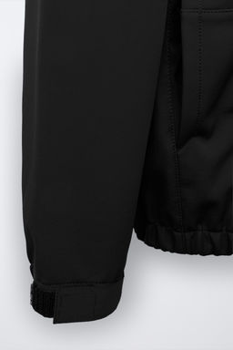 WATER-REPELLENT HOODED LINED TECHNICAL JACKET - Zara фото 6