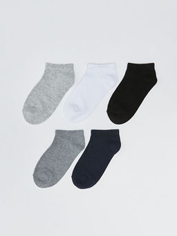 Basic K?z ?ocuk Patik ?orap 5li