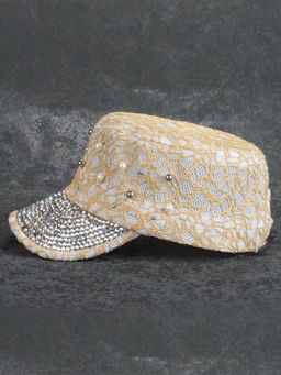 DOU BLE WOOD YELLOW Бейсболка женская (сетка)