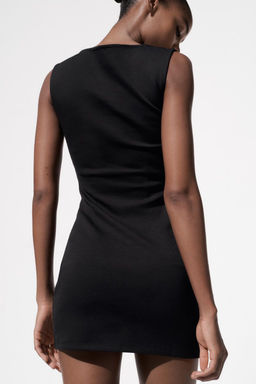 BELTED MINI DRESS - Zara фото 4