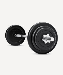 Диск обрезиненный STARFIT BB-202 2,5 кг, d=26 мм, стальная втулка, черный фото 4