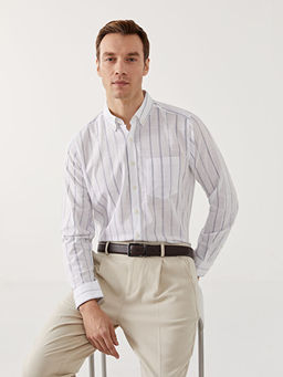 Regular Fit Poplin Erkek G?mlek