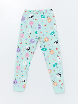 Beli Lastikli K?z ?ocuk Pijama Alt