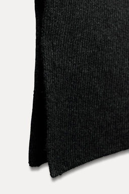 WOOL SLEEVELESS JUMPER WITH SIDE PLEATS - Zara фото 10