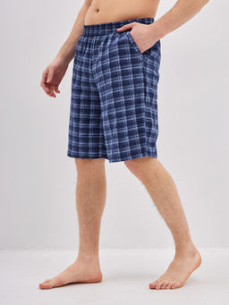 Пижама мужская кулирка с шортами ЧЕЛСИ ИНДИГО - Domtrik фото 4