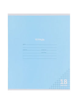 Компл тетр из 10шт 18л кл КПК "Пастель", обл мел карт, блок №2, 5 видов 10991553