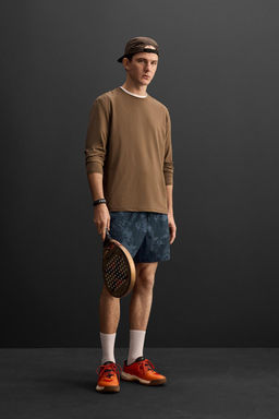 PRINTED TRAINING SHORTS - Zara фото 2