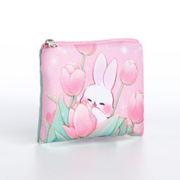 Кошелек детский текстильный Зайчик, 11?9?0.5 см - NAZAMOK KIDS фото 2