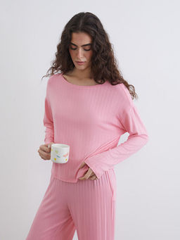 Bisiklet Yaka Kad?n Pijama Tak?m?