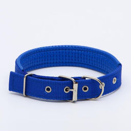 Ошейник Комфорт комбинированный, 55 х 2,5 см, ОШ 40-50 см, синий - Пижон фото 2