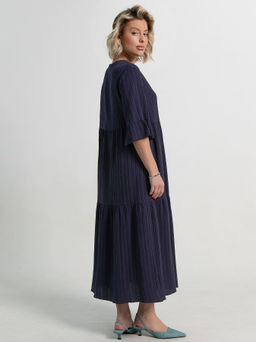 Платье бохо Марисоль (темно-синее) П15387-8М - Lt collection фото 3