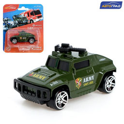 Машина металлическая Армия, масштаб 1:64, МИКС